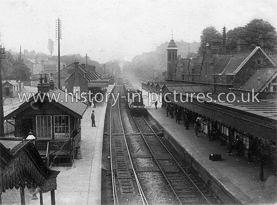 GER Station, Brentwood, Essex. c.1905